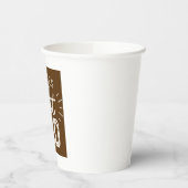 応援最高ののパパ-ヴィンテージ父の日 紙コップ (左)