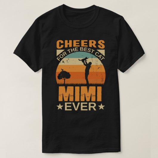 応援最高のMIMI Everヴィンテージ Tシャツ (デザイン正面)