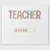 応援母ママ両親ギフトチアリーティングコーチ ラッピングペーパー (フラット)