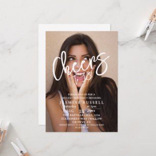 応援第18回モダン写真誕生日 招待状