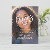 応援第50回モダン写真誕生日 招待状 (スタンド正面)