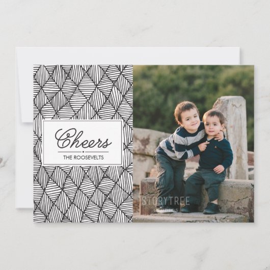 応援紙ホリデーカード シーズンカード (正面)