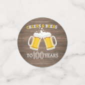 応援素朴とビールから100年 コンフェッティ (スモール正面)
