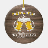 応援素朴とビールから20年 セラミックオーナメント (裏面)