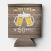 応援素朴とビールから60年クーラーボックス 缶クーラー (正面)