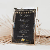 応援素朴とビールをテーマにした5x7ディナーメニュー メニュー