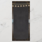 応援素朴とビール4x9ディナーメニュー メニュー (裏面)