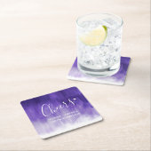 応援紫外モダン線洗面紙コースター スクエアペーパーコースター (インサイチュ)