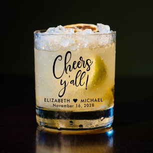 応援結婚式の引き出物 ウイスキーグラス