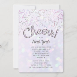 応援虹色《写真》ぼけ味大晦日 招待状