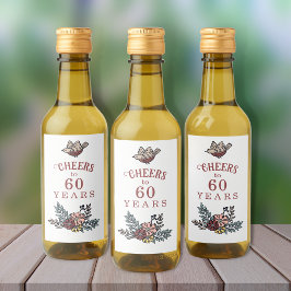 応援誕生日パーティーの好意 ワインラベル