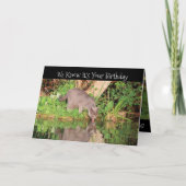 応援誕生日飲料 カード (正面)