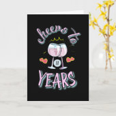 応援11周年結婚挨拶 カード (黄色い花)