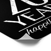 応援20歳結婚したカップル20結婚th An ポスター (角)