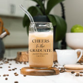 応援2025年カスタム卒業 ガラス缶