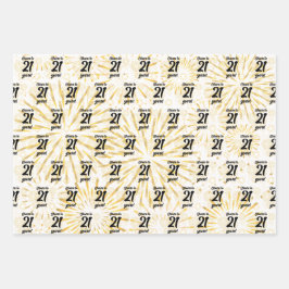 応援21年！ ラッピングペーパーシート