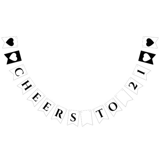 応援21歳の誕生日のエレガントバンティング旗 バンティングフラッグ (全)