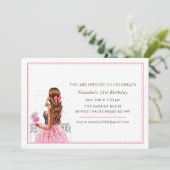 応援21thバースデーピンクシャンパン 招待状 (スタンド正面)