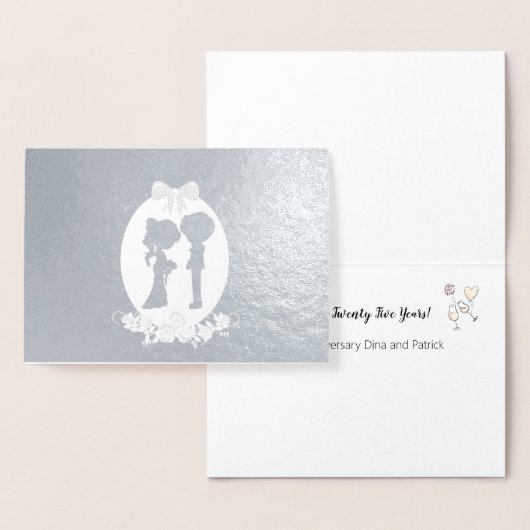 応援25年シルバー周年記念 箔カード (ディスプレー)