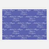 応援25年ピンクラベンダー25周年記念 ラッピングペーパーシート (正面3)