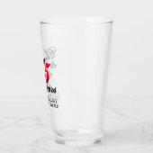 応援25年25誕生日ビールグラス贈呈 タンブラーグラス (左)