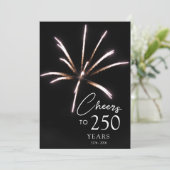 応援250年7月4日2500年 招待状 (スタンド正面)