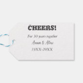 応援30年と一緒にアニバーサリー追加d名 ギフトタグ (裏面横)