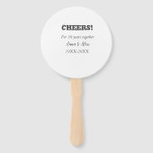 応援30年と一緒にアニバーサリー追加d名 ハンドファン (裏面)