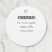 応援30年と一緒にアニバーサリー追加d名 フェイバータグ (裏面)