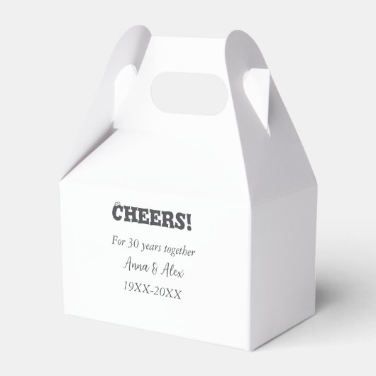 応援30年と一緒にアニバーサリー追加d名 フェイバーボックス (正面サイド)