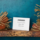 応援30年と一緒にアニバーサリー追加d名 フォトプラーク (側面)