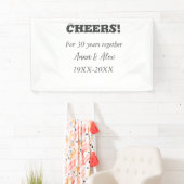 応援30年と一緒にアニバーサリー追加d名 横断幕 (インサイチュ)