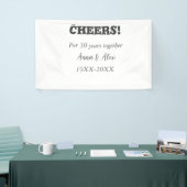 応援30年と一緒にアニバーサリー追加d名 横断幕 (トレードショー)