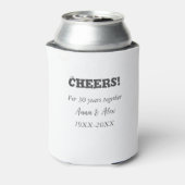 応援30年と一緒にアニバーサリー追加d名 缶クーラー (缶裏面)