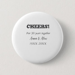 応援30年と一緒にアニバーサリー追加d名 缶バッジ