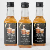 応援30年ウイスキー リキュールボトルラベル (ボトル)