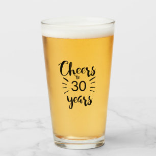 応援30年 タンブラーグラス