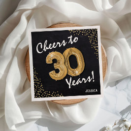 応援30年！30歳の誕生日 スタンダードカクテルナプキン