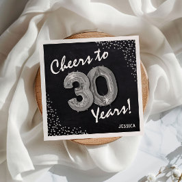 応援30年！30歳の誕生日 スタンダードカクテルナプキン