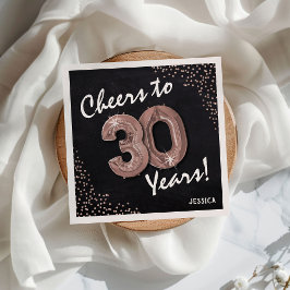 応援30年！30歳の誕生日 スタンダードカクテルナプキン