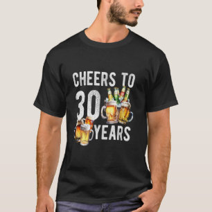 応援30歳ビエおもしろいー30歳A Tシャツ