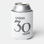 応援30歳白黒30歳 缶クーラー (缶裏面)