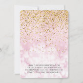 応援30歳30歳の誕生日ゲーマー 招待状 (裏面)