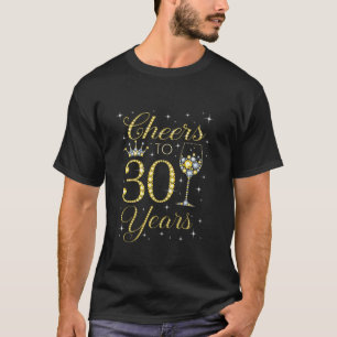 応援30歳30歳の誕生日プレゼントWome Tシャツ