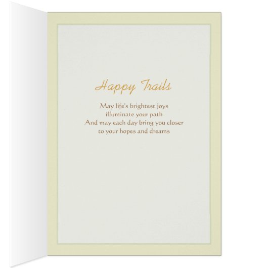 応援30番目のハッピーバースデーの個人用ネームカード (内側 (右))