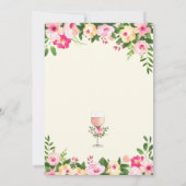 応援30th誕生日招待状フローラ 招待状 (裏面)