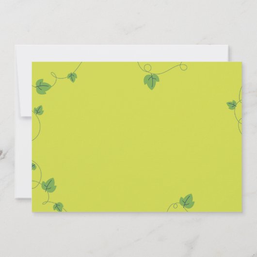 応援40thバースデーワインテイスティングパーティー写真 招待状 (裏面)