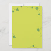 応援40thバースデーワインテイスティングパーティー年齢 招待状 (裏面)