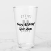 応援44年！ハッピーバースデービアグラスの贈り物 タンブラーグラス (裏面)