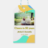 応援50周年の愛は甘いレトロ ギフトタグ (裏面)